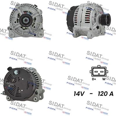 SIDAT generátor A12BH0835A2