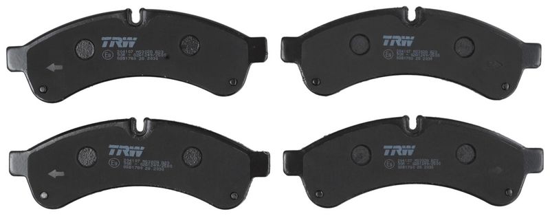 TRW GDB1780 Brake Pad Set, disc brake