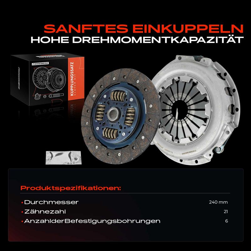 Frankberg 5481FB0037650 Clutch Kit
