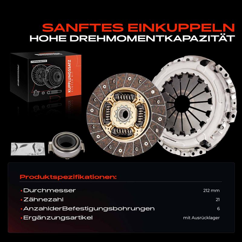 Frankberg 5481FB0028850 Clutch Kit
