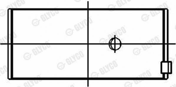 GLYCO Coussinet bielle 71-4229 STD