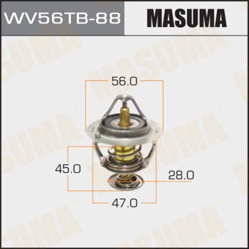 Термостат, охолоджувальна рідина, Masuma WV56TB-88