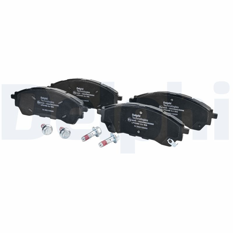 Set placute frana,frana disc LP3495 DELPHI