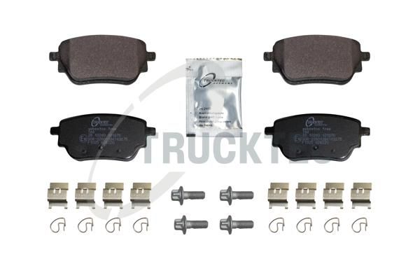 TRUCKTEC AUTOMOTIVE 02.35.626 - Brake Pad Set, disc brake