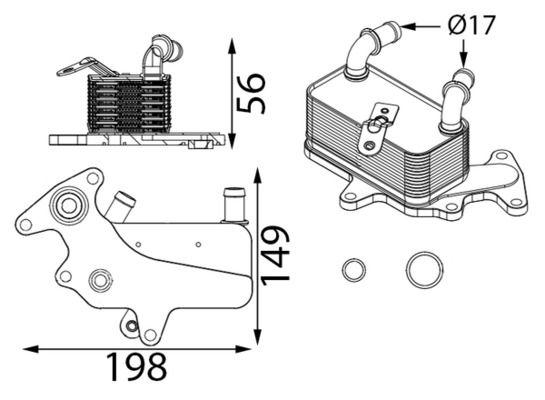 Ölkühler, Automatikgetriebe