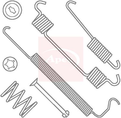 APEC Accessory Kit, brake shoes KIT2017