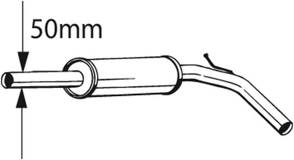 Toba esapamet intermediara 233-391 BOSAL