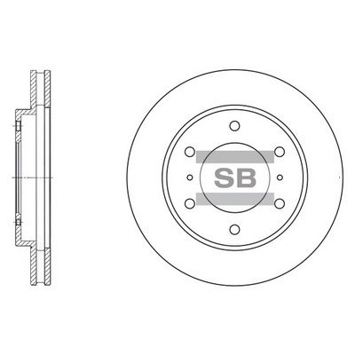 Гальмівний диск, Hi-Q SD4306