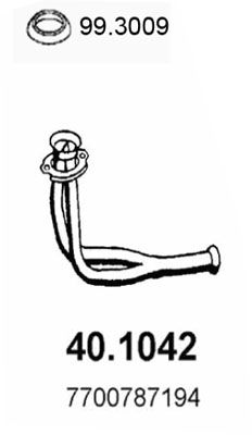 ASSO 40.1042 - Exhaust Pipe