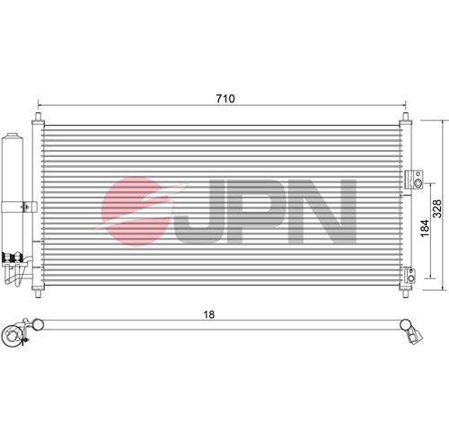 JPN kondenzátor, klíma 60C9109-JPN