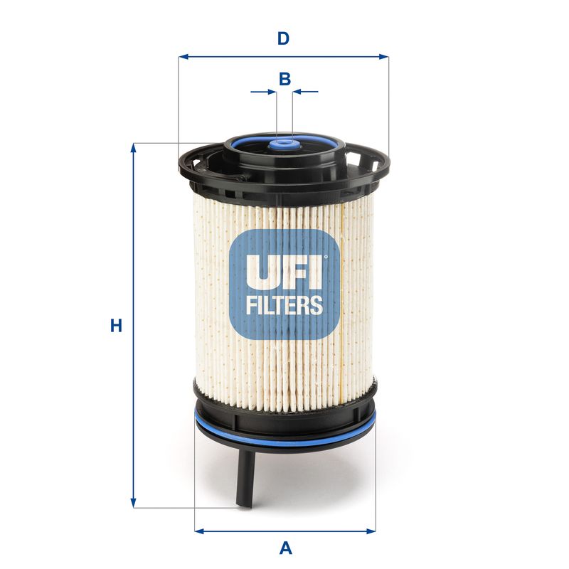 Фільтр палива, Ufi 26.130.00