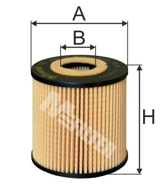 Оливний фільтр, Mfilter TE4012