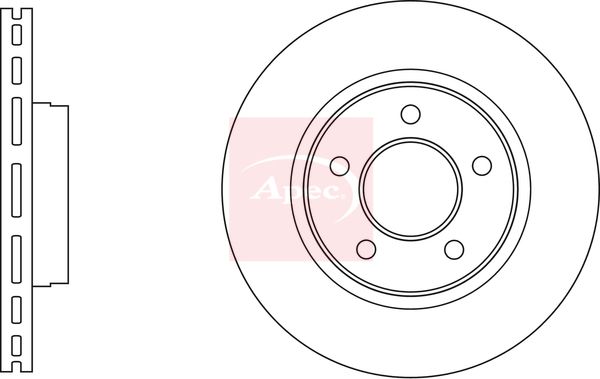 APEC Brake Disc DSK3093