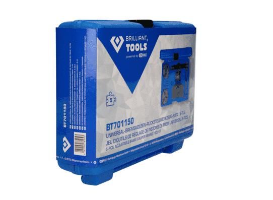 Pöörde-, tagasitõmbetööriistakomplekt, pidurisadulakolb, KS TOOLS BT701150