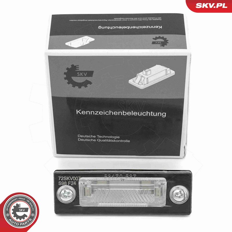 ESEN SKV 72SKV007 - Licence Plate Light
