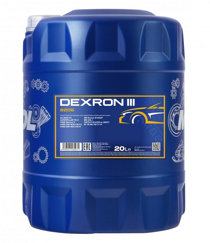 SCT - MANNOL Olaj, automata sebességváltó MN8206-20