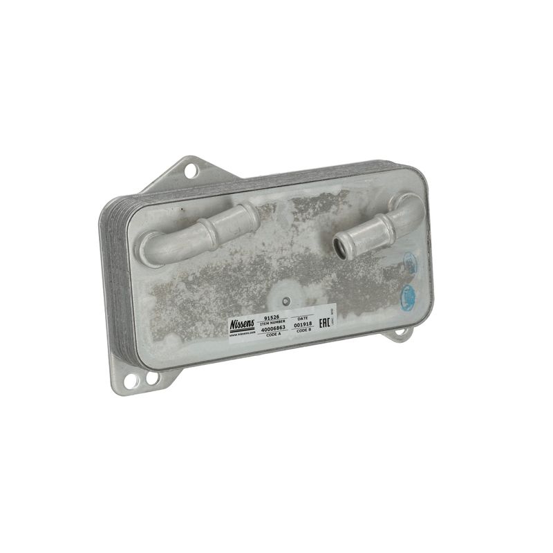 NISSENS 91526 Oil Cooler, automatic transmission