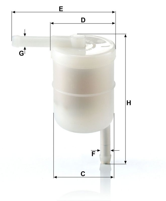 Filtru combustibil WK 42/12 MANN-FILTER