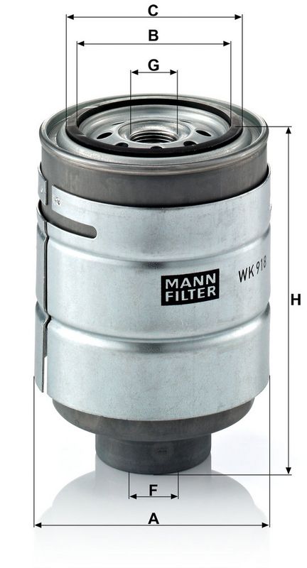 MANN-FILTER WK918x Fuel Filter