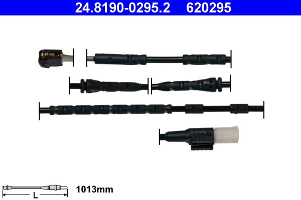 Конт. попер. сигналу, знос гальм. накл., Ate 24.8190-0295.2