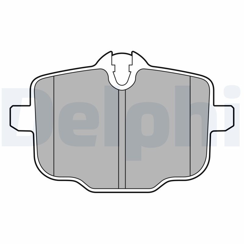 Delphi LP3579 Brake Pad Set, disc brake