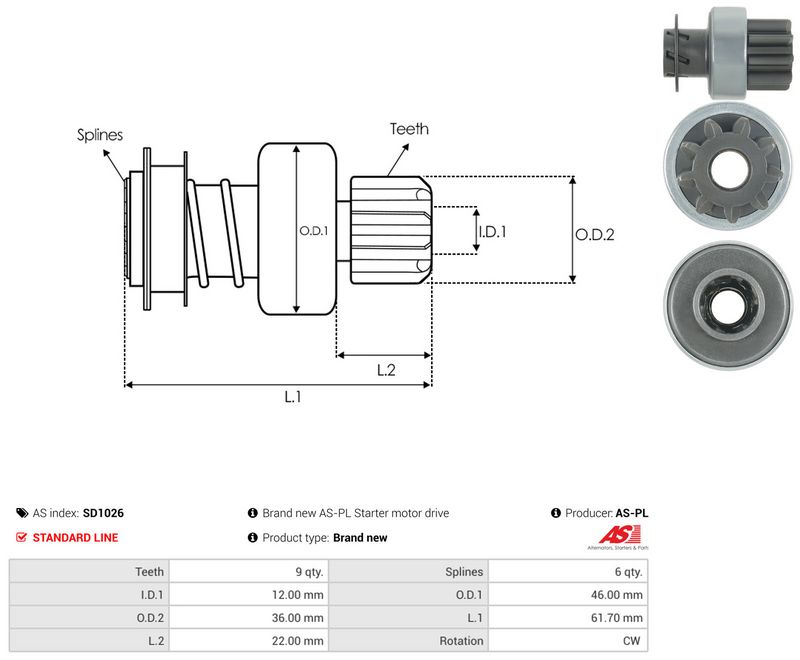 Vabajooks, starter, AS-PL SD1026