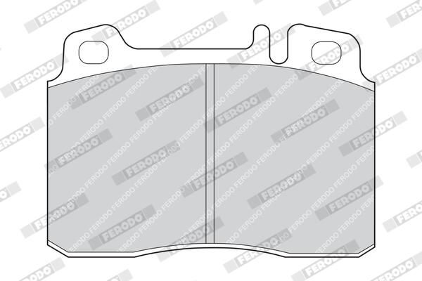 FERODO FDB646 Brake Pad Set, disc brake