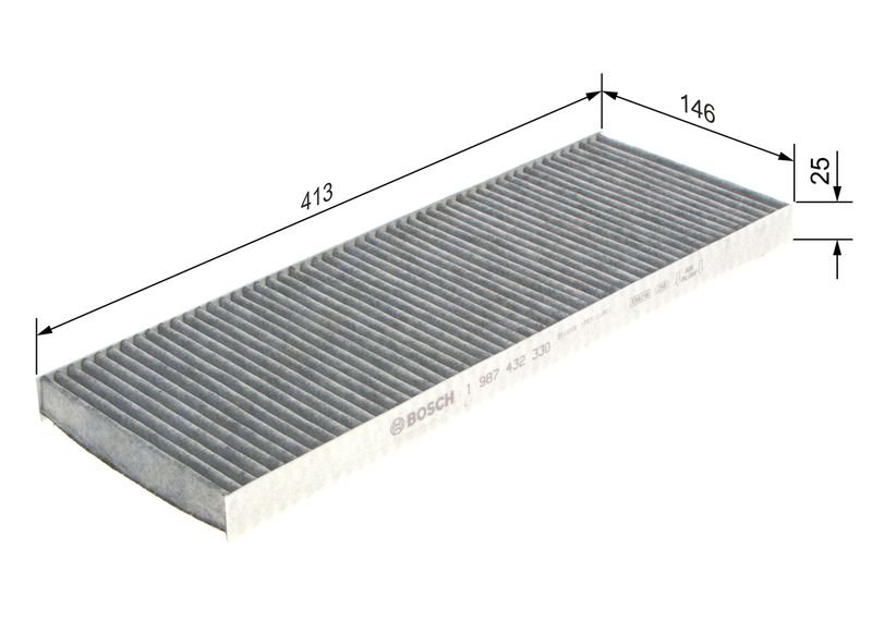 BOSCH 1 987 432 330 Filter, cabin air