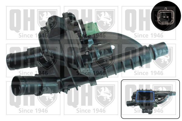 Термостат, охолоджувальна рідина, Quinton Hazell QTH787K