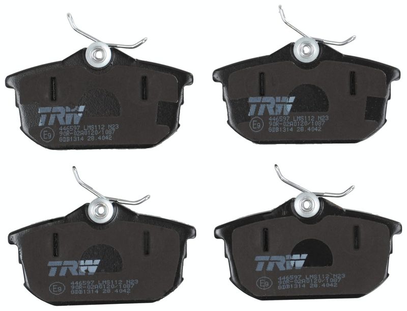 TRW GDB1314 Brake Pad Set, disc brake