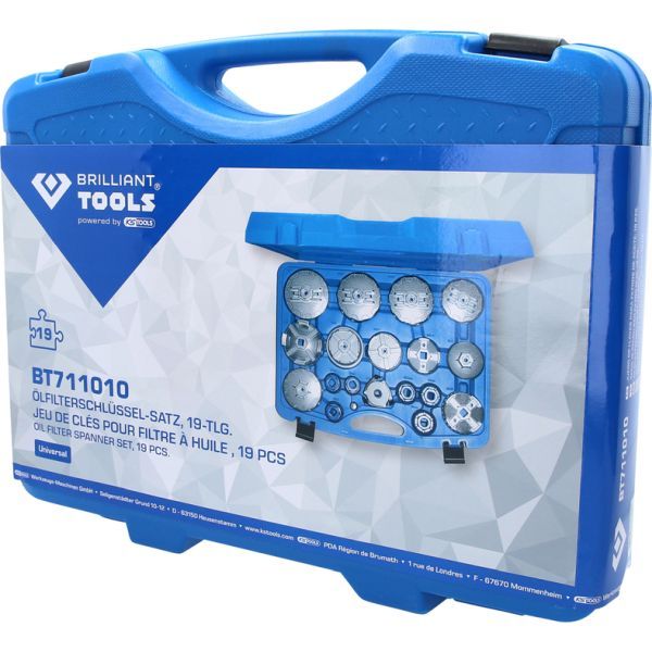 KS TOOLS BT711010 Oil Filter Wrench Set