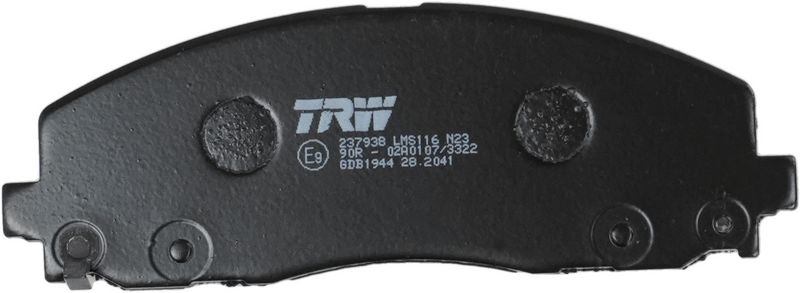 TRW GDB1944 Brake Pad Set, disc brake