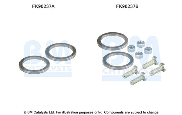 BM CATALYSTS szerelőkészlet, katalizátor FK90237