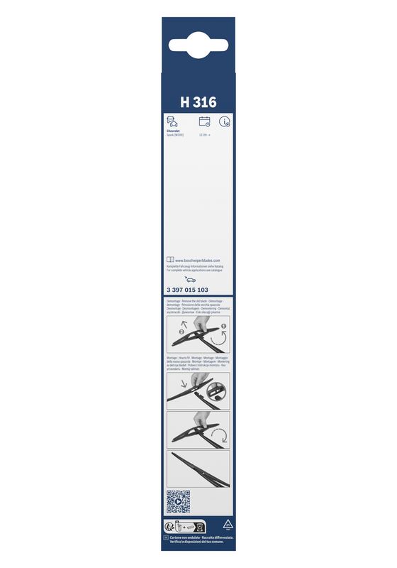 BOSCH 3 397 015 103 Wiper Blade