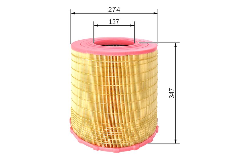 BOSCH F 026 400 284 Air Filter