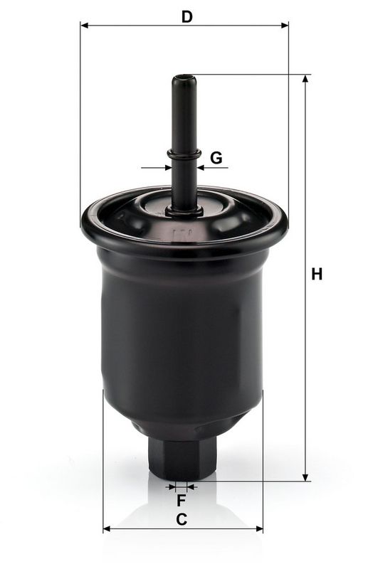 Filtru combustibil WK 68/83 MANN-FILTER