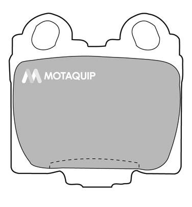 MOTAQUIP fékbetétkészlet, tárcsafék LVXL574