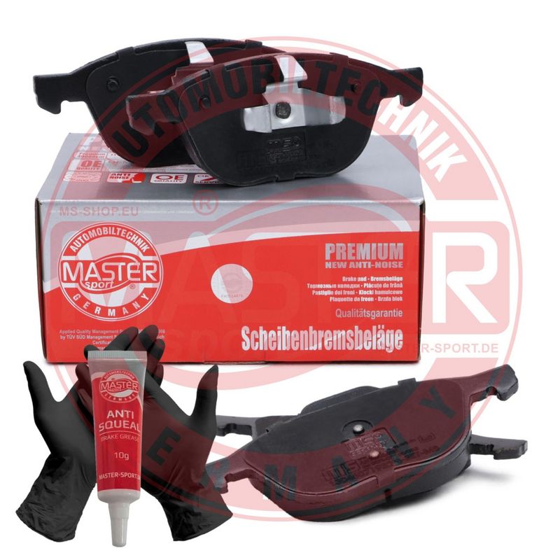 set placute frana,frana disc MASTER SPORT 13046071932N-SET-MS