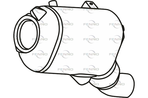 FENNO Korom-/részecskeszűrő, kipufogó P8803DPF