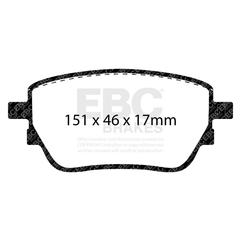 EBC Brakes Remblokkenset, schijfrem DP42389R