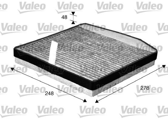 Фільтр, повітря у салоні, Valeo 715571