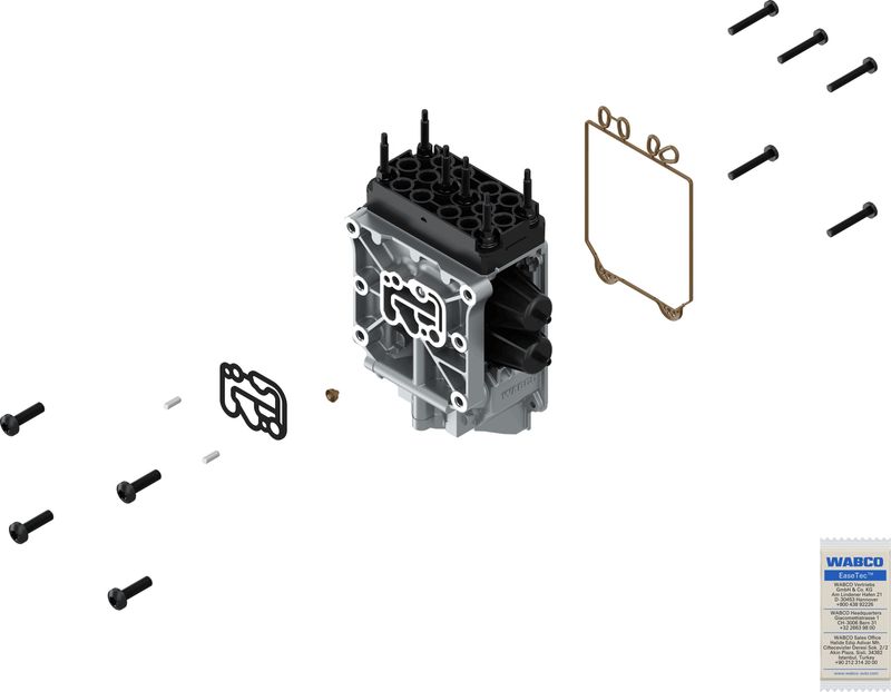 Ремонтний комплект, вологовідділювач, Wabco 9325109582