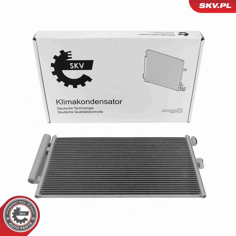 ESEN SKV 86SKV080 - Condenser, air conditioning