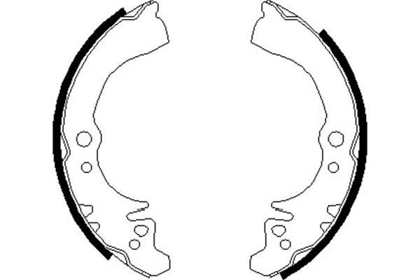 Kavo Parts Stabdžių trinkelių komplektas