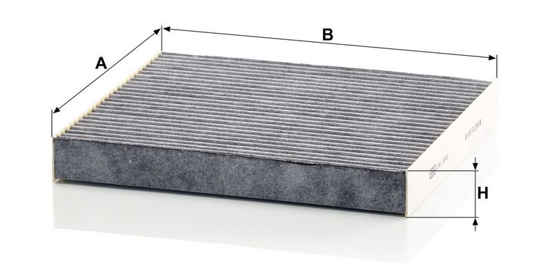 Filter, salongiõhk, MANN-FILTER CUK 2648