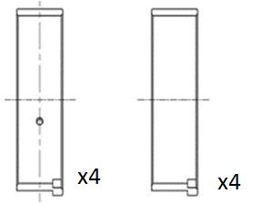 Підшипник шатуна, Fai Autoparts BB2045-STD