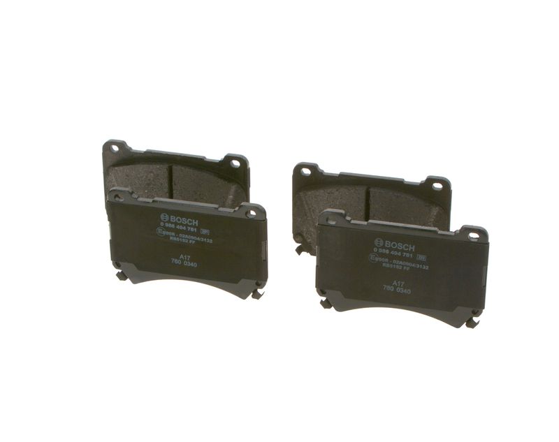 BOSCH 0 986 494 781 Stabdžių trinkelių rinkinys, diskinis stabdys