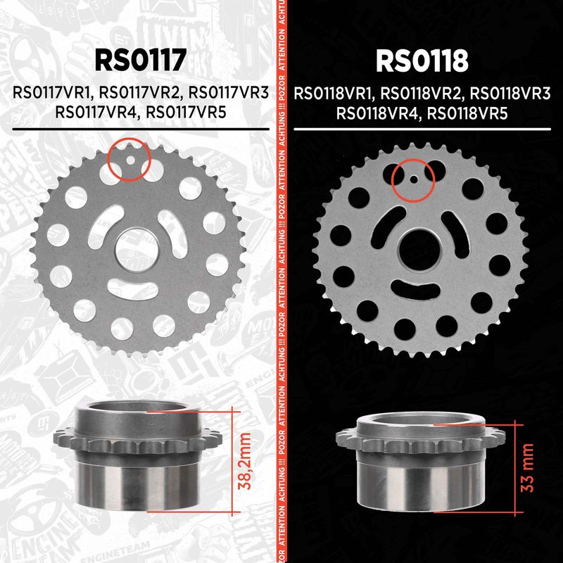 Product Image - Distributiekettingset - RS0118 - ET ENGINETEAM