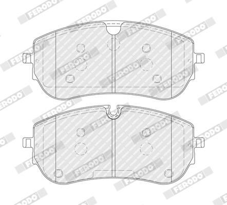 FERODO FDB5461 Brake Pad Set, disc brake