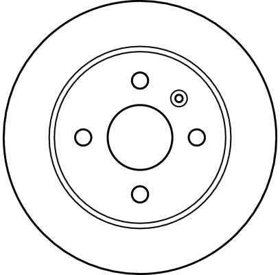 TRW DF4050 Brake Disc